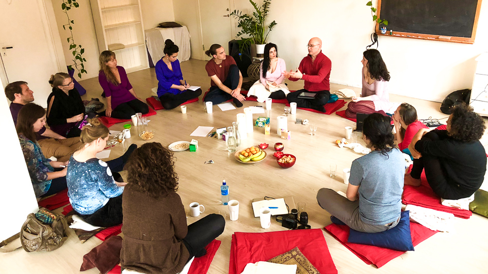 Teambuilding dag på Natha Yoga center